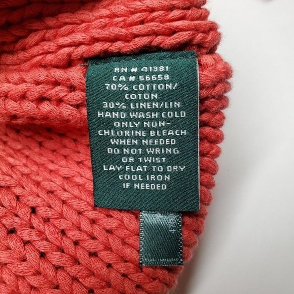 Lauren Ralph Lauren Coral Turtleneck Sweater - Picture 4 of 6